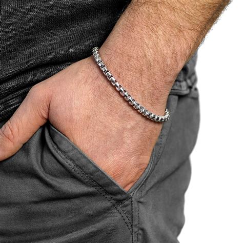 Designer Armbänder aus Silber für Herren 